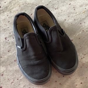 Vans Classic Slip on Black & Black